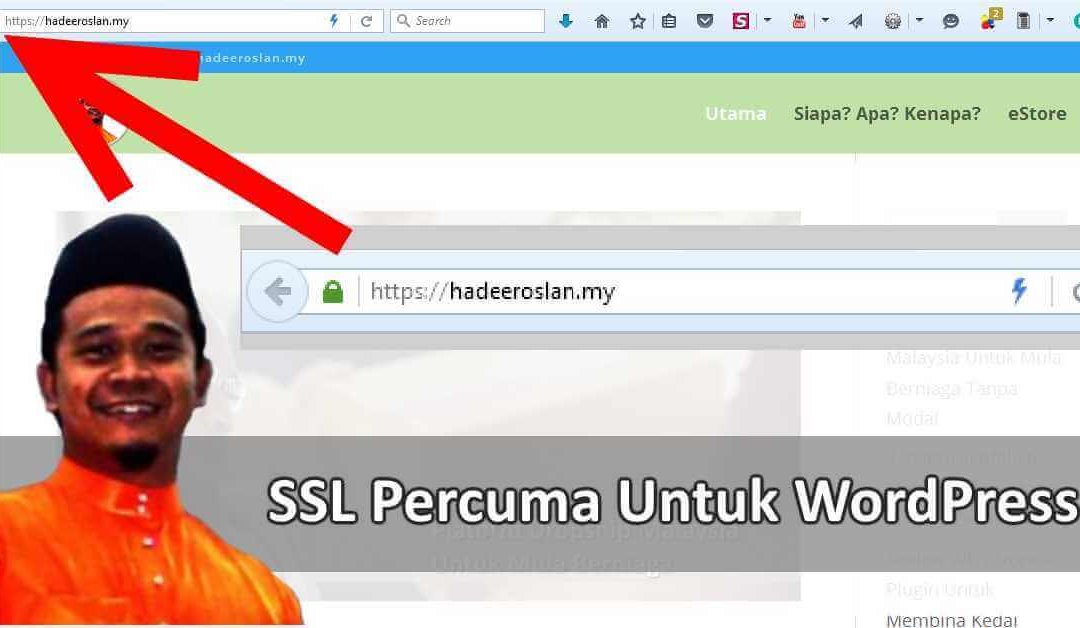 Panduan Pasang SSL CloudFlare Percuma Untuk WordPress