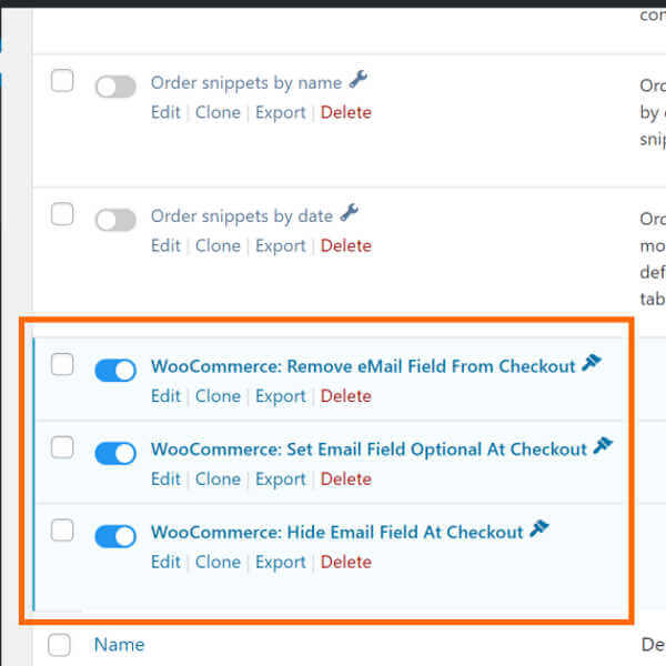 Paparan Javascript untuk WooCommerce Email Field dalam Halaman Checkout